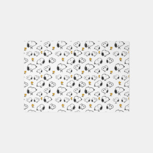Snoopy & Woodstock Pattern Rug