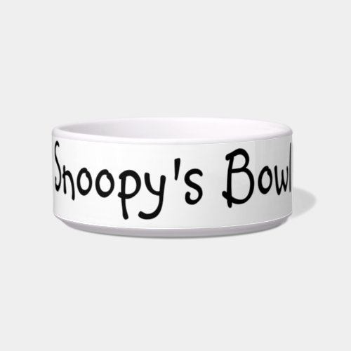 Snoopys Bowl