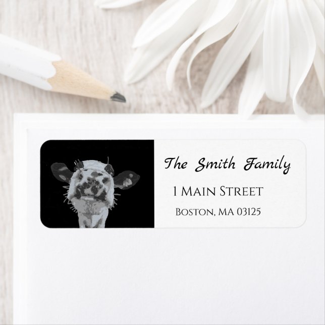 Snoot Boop, Animal Return Address Label (Insitu)