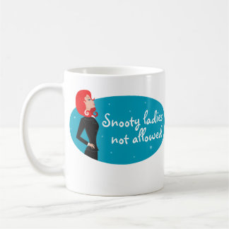 Snooty Lady Coffee Mug