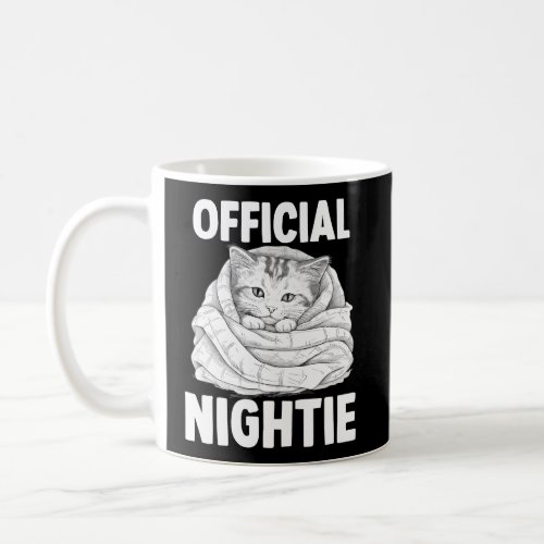 Snooze In Style Cat T For Perfect Sleep Coffee Mug