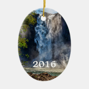Snoqualmie Ceramic Ornament