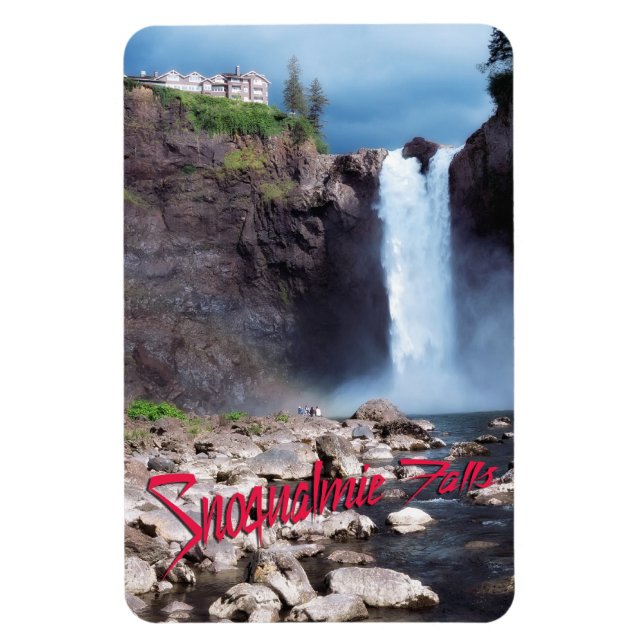 Snoqualmie falls magnet (Vertical)