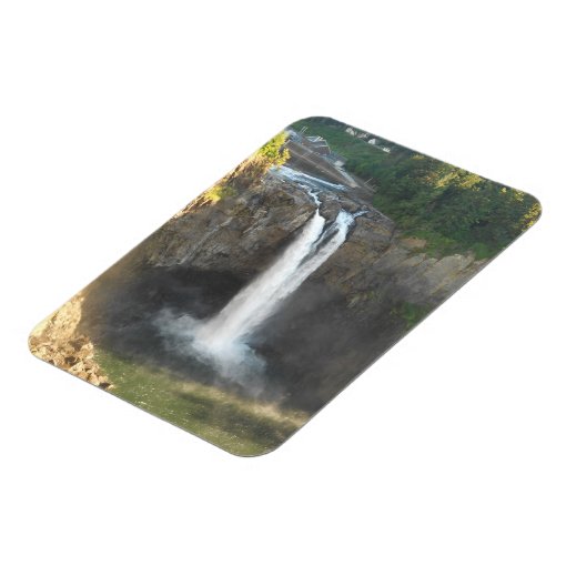 Snoqualmie Falls Photo Magnet | Zazzle