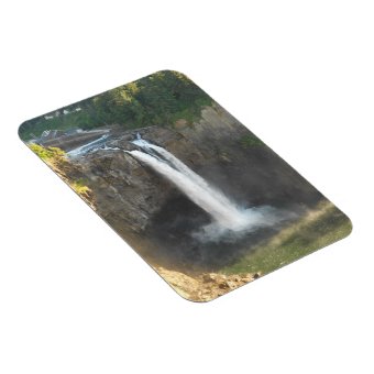 Snoqualmie Falls Photo Magnet | Zazzle