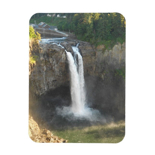 Snoqualmie Falls Photo Magnet (Vertical)