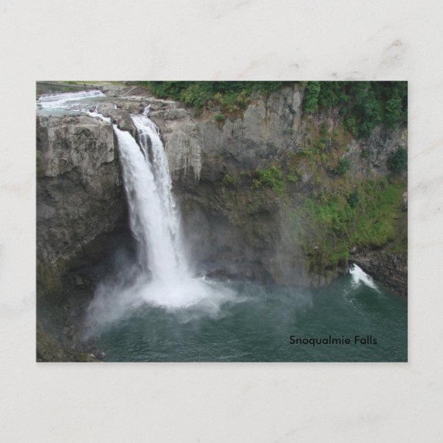 Snoqualmie Falls Postcard (Front)