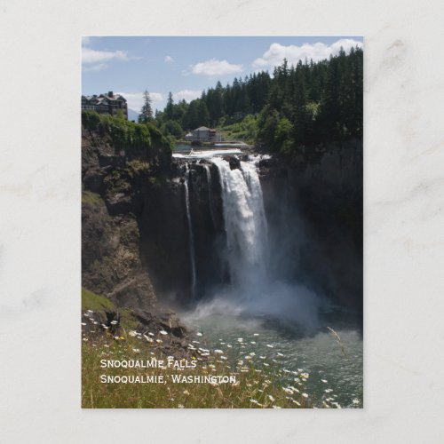 Snoqualmie Falls Postcard