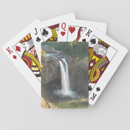 Snoqualmie Falls Washington Playing Cards