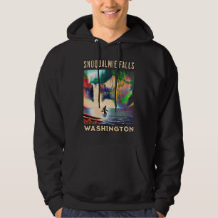 Snoqualmie Falls Washington Shirt, Sasquatch  Hoodie