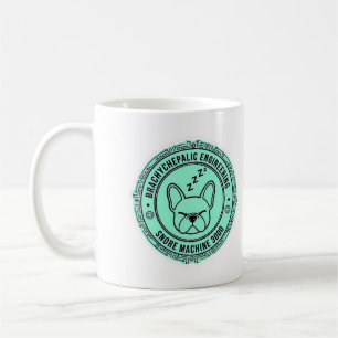Snore Machine 3000 French Bulldog Tech Funny Dog Coffee Mug
