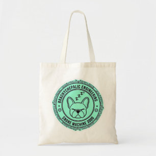Snore Machine 3000 French Bulldog Tech Funny Dog Tote Bag