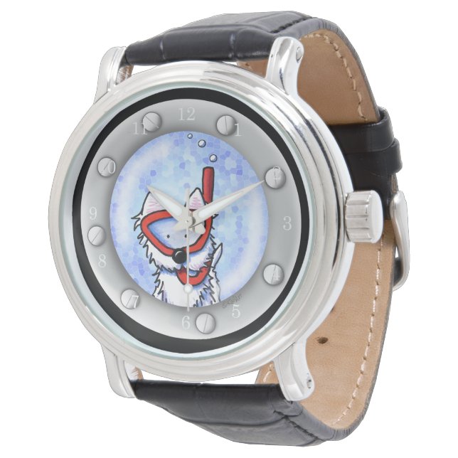 Snorkel Westie Porthole Watch (Angled)