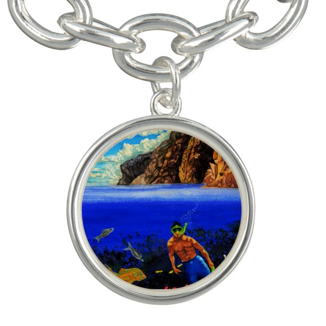 Snorkeling at Black Rock  Bracelet (Design)