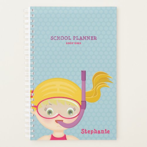 Snorkeling Girl Beach Party Planner