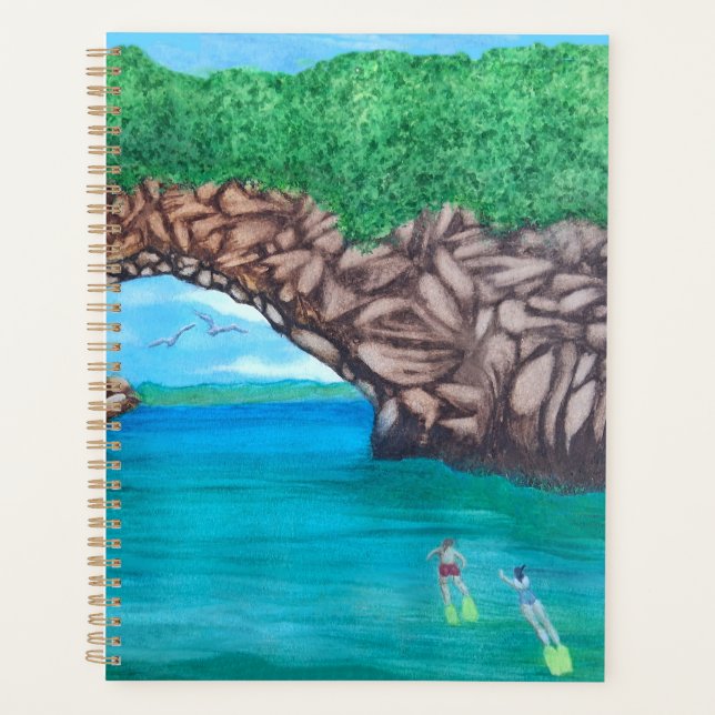Snorkeling in Paradise  Planner (Front)