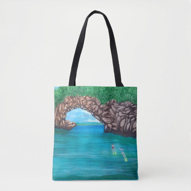 Snorkeling in Wonderland  Tote Bag (Front)