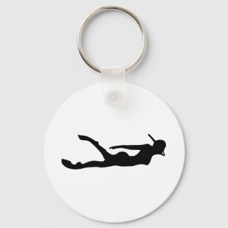 Snorkeling Keychain
