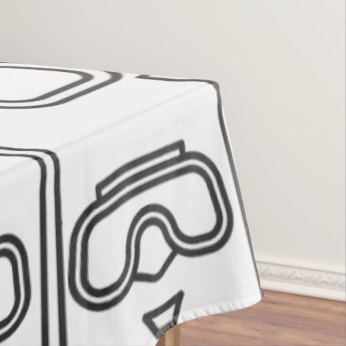 Snorkeling Pattern Tablecloth