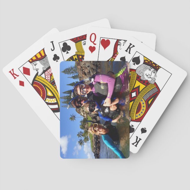 Snorkeling Playing Cards (Back)