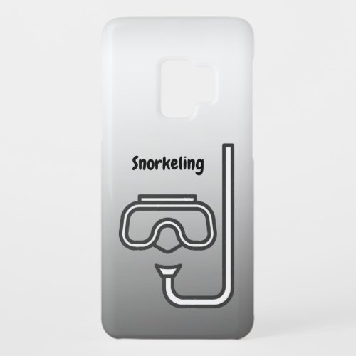 Snorkeling Silver Galaxy  S9 Case