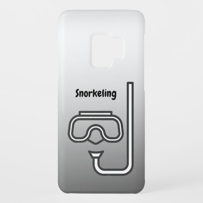 Snorkeling Silver Galaxy S9 Case