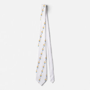 Snorkeling White Goose Tie