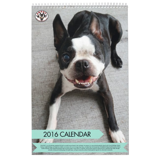 SNORT 2016 Calendar (PAST EDITION) (Cover)