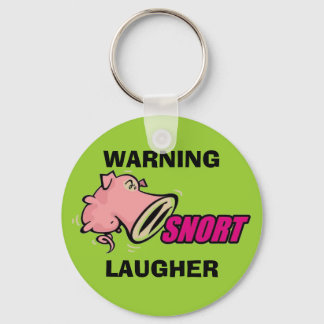 Snorting Laugher Keychain