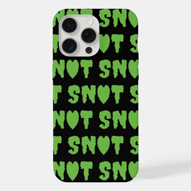 SNOT LOVE IPHONE CASE (Back)