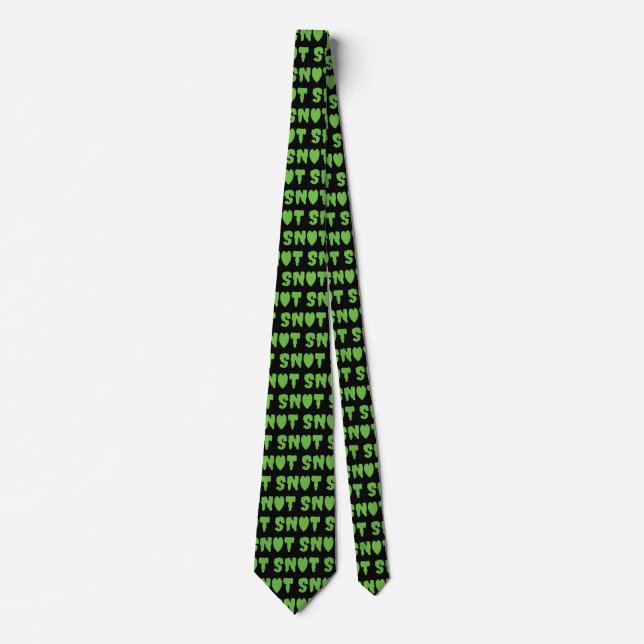 SNOT LOVE NECK TIE (Front)
