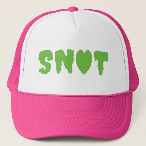 SNOT LOVE TRUCKER HAT