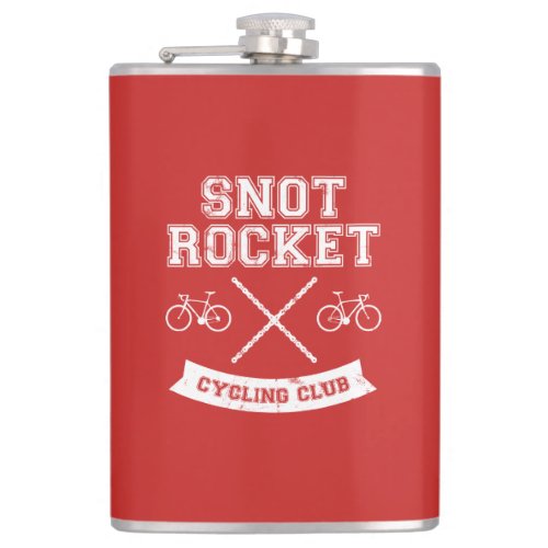 Snot Rocket Cycling Club Flask
