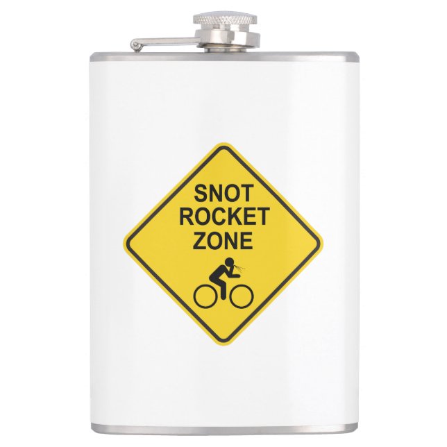 Snot Rocket Zone Flask (Front)