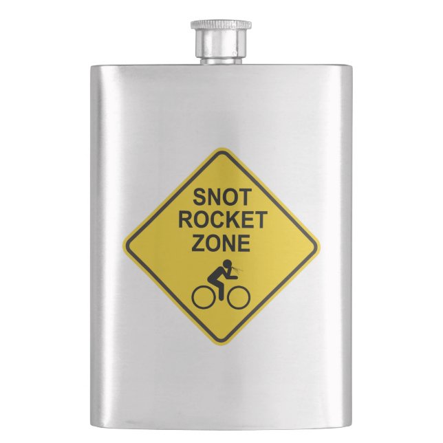 Snot Rocket Zone Flask (Front)
