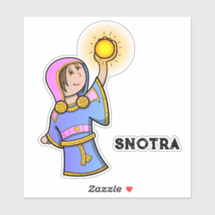 Snotra Norse Mythology Sticker