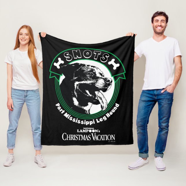 Snots Part Mississippi Leg Hound Fleece Blanket (In Situ)