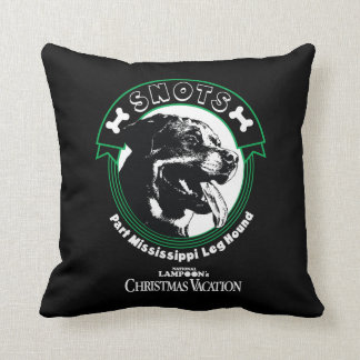 Snots Part Mississippi Leg Hound Throw Pillow