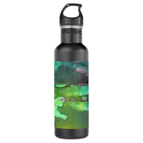 Snotty Grungy Green Slime Bogey Stainless Steel Water Bottle