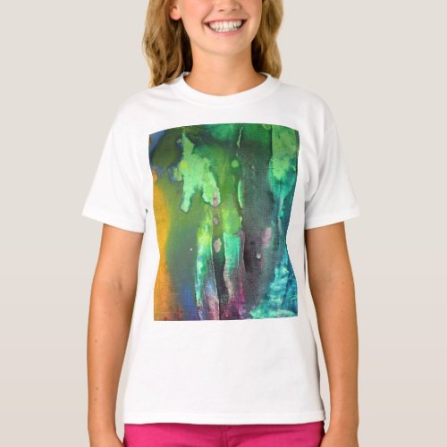 Snotty Grungy Green Slime Bogey T_Shirt