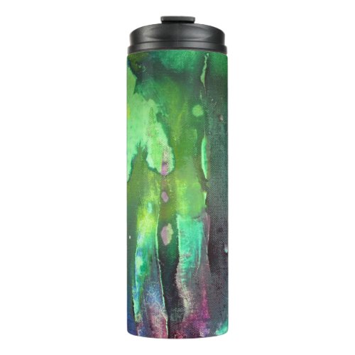 Snotty Grungy Green Slime Bogey Thermal Tumbler