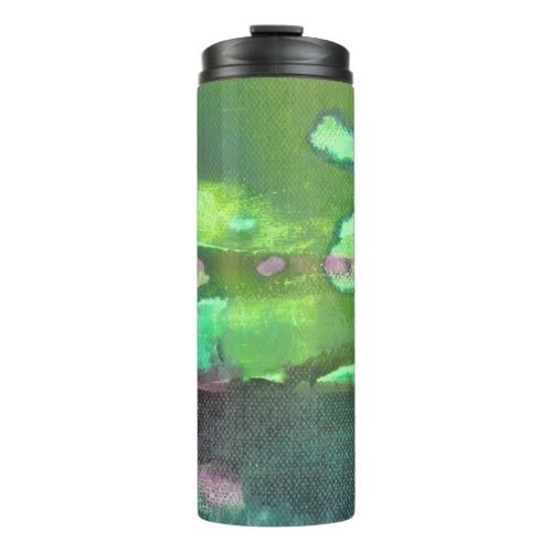 Snotty Grungy Green Slime Bogey Thermal Tumbler