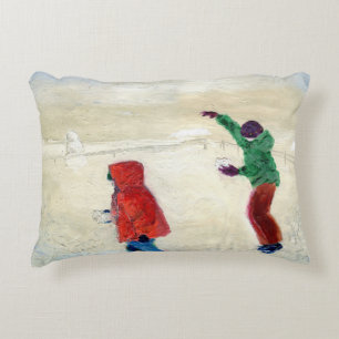 Snow! 2014 accent pillow