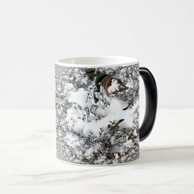 Snow Abstract Color Morph Mug (Front Right)