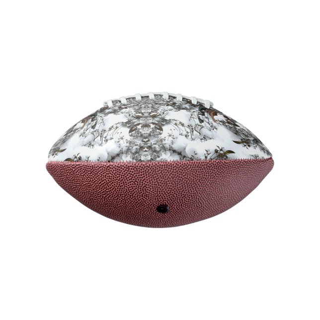 Snow Abstract Football (Rotated 270)