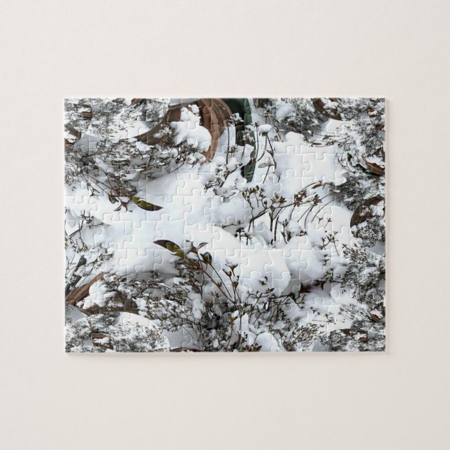 Snow Abstract Jigsaw Puzzle (Horizontal)