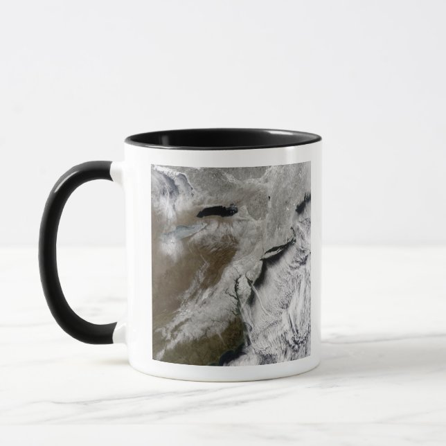 Snow across the northeastern United States Mug (Left)