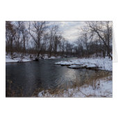 Snow Along James River (Front Horizontal)