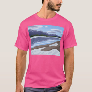 Snow And Mountains T-Shirt