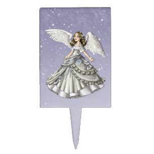 Snow Angel Cake Topper